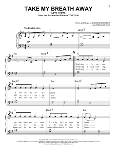 Take My Breath Away (Love Theme) von Berlin (Download) 