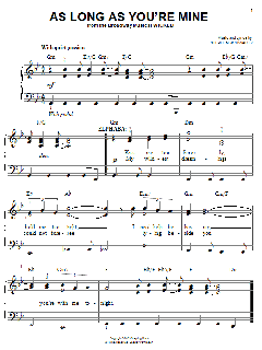 As Long As You're Mine von Stephen Schwartz (Download) 