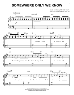 Somewhere Only We Know von Keane (Download) 