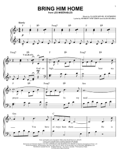 Bring Him Home von Alain Boublil (Download) 