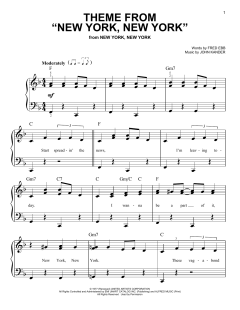 Theme From "New York, New York" von Frank Sinatra (Download) 