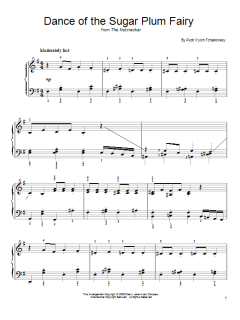 Dance Of The Sugar Plum Fairy von Pyotr Il'yich Tchaikovsky (Download) 