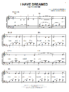 I Have Dreamed von Rodgers & Hammerstein (Download) 