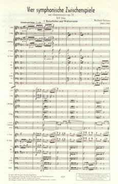 Suiten und Stücke aus Bühnenwerken Band 2 von Richard Strauss 