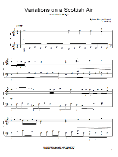 Variations On A Scottish Air Intro: Adagio von Louis-Francois Dauprat (Download) 