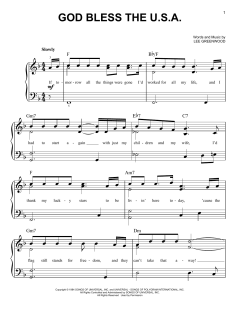 God Bless The U.S.A. von Lee Greenwood (Download) 