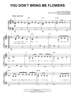 You Don't Bring Me Flowers von Neil Diamond (Download) 