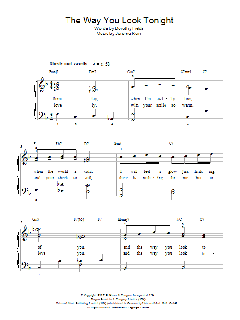 The Way You Look Tonight von Jerome Kern (Download) 