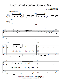 Look What You've Done To Me von David Foster (Download) 
