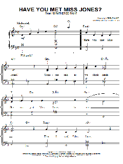 Have You Met Miss Jones? von Lorenz Hart (Download) 