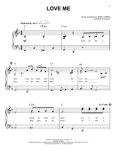 Love Me von Elvis Presley (Download) 
