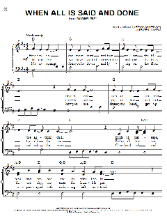 When All Is Said And Done von ABBA (Download) 