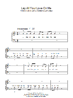 Lay All Your Love On Me von ABBA (Download) 