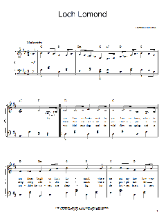 Loch Lomond von Scottish Folksong (Download) 