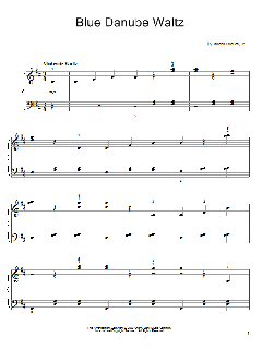Blue Danube Waltz von Johann Strauss Jr. (Download) 