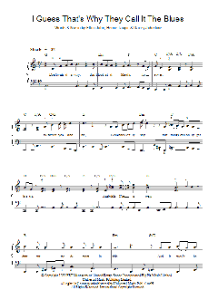 I Guess That's Why They Call It The Blues von Elton John (Download) 