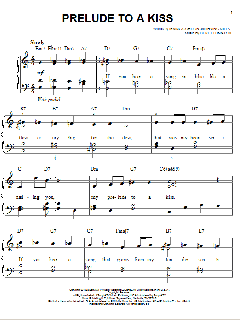 Prelude To A Kiss von Duke Ellington (Download) 