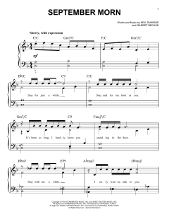 September Morn von Neil Diamond (Download) 