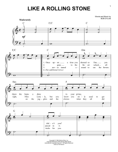 Like A Rolling Stone von Bob Dylan (Download) 