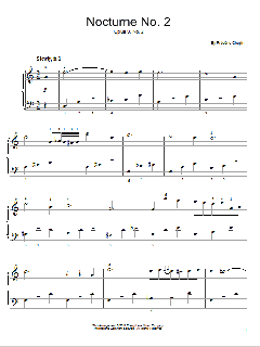 Nocturne In Eb Major, Op. 9, No. 2 von Frédéric Chopin (Download) 