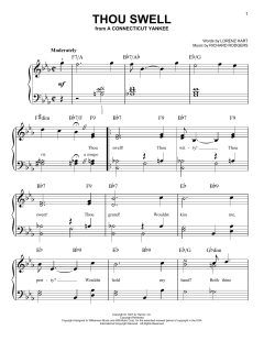 Thou Swell von Lorenz Hart (Download) 