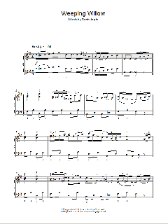 Weeping Willow Rag von Scott Joplin (Download) 