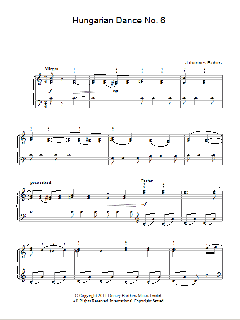 Hungarian Dance No. 6 von Johannes Brahms (Download) 