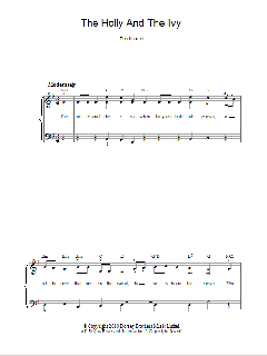 The Holly And The Ivy von Traditional (Download) 
