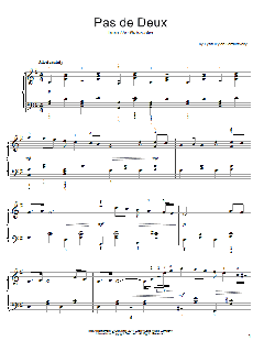 Pas de deux von Pyotr Il'yich Tchaikovsky (Download) 
