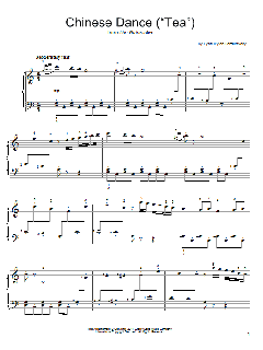 Chinese Dance (Tea) von Pyotr Il'yich Tchaikovsky (Download) 