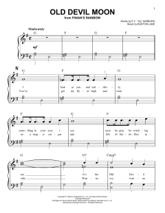 Old Devil Moon von Burton Lane (Download) 