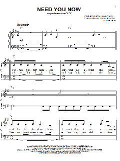 Need You Now von Glee Cast (Download) 