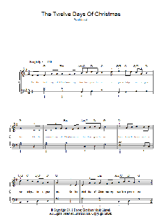The Twelve Days Of Christmas von Traditional English Carol (Download) 