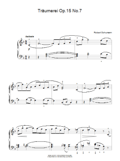 Traumerei Op. 15 No. 7 von Robert Schumann (Download) 