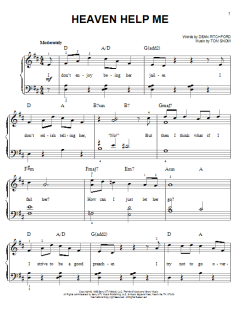 Heaven Help Me von Tom Snow (Download) 