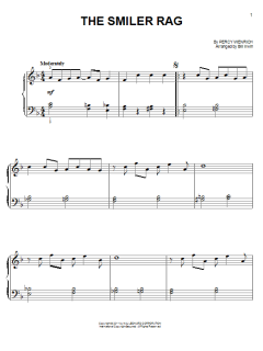 The Smiler Rag von Percy Wenrich (Download) 