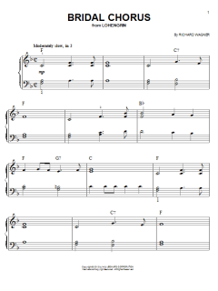 Bridal Chorus von Richard Wagner (Download) 