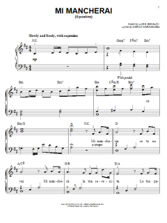 Mi Mancherai (Il Postino) von Josh Groban (Download) 
