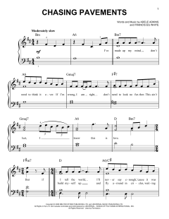 Chasing Pavements von Adele (Download) 