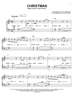 Christmas (Baby Please Come Home) von Michael Bublé (Download) 