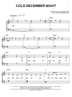 Cold December Night von Michael Bublé (Download) 