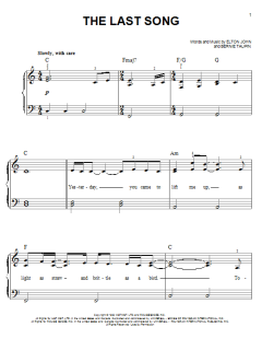 The Last Song von Elton John (Download) 