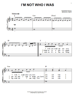 I'm Not Who I Was von Brandon Heath (Download) 