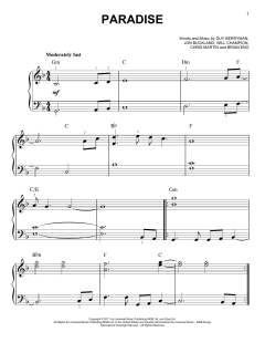 Paradise von Coldplay (Download) 