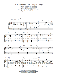 Do You Hear The People Sing? (Download) 
