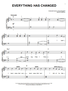 Everything Has Changed von Taylor Swift (Download) 