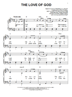 The Love Of God von MercyMe (Download) 