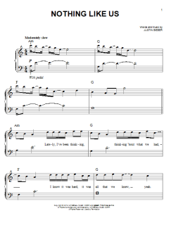 Nothing Like Us von Justin Bieber (Download) 