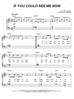 If You Could See Me Now von Carl Sigman (Download) 