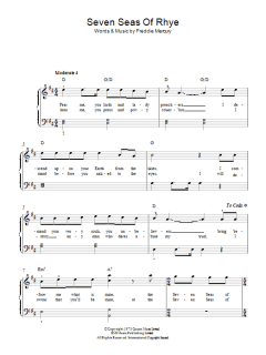 Seven Seas Of Rhye von Queen (Download) 